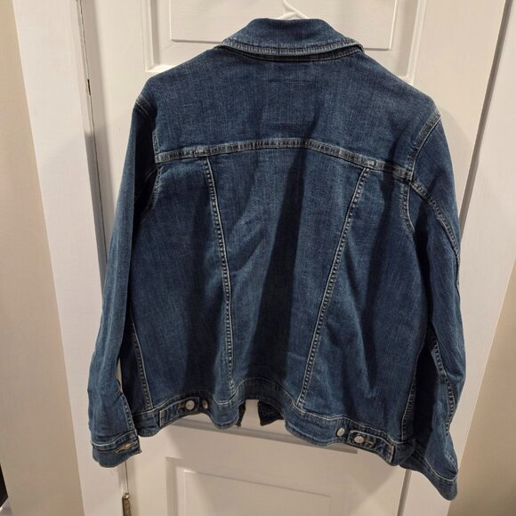 Levi's Denim Trucker Jacket XXL - Picture 4 of 4